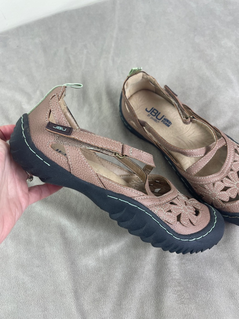 JBU Blossom Vegan Strappy Shoes - Picture 3 of 9